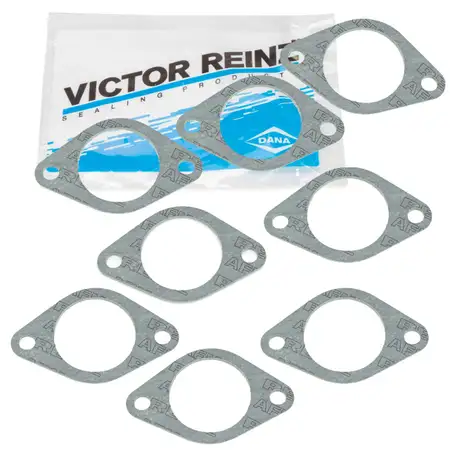 8x VICTOR REINZ 71-24579-10 Dichtung Ansaugkr&uuml;mmer f&uuml;r PORSCHE 928 4.5 4.7 S 92811033003