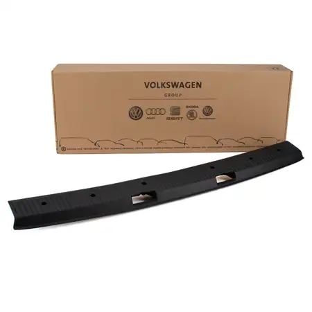 ORIGINAL VW Abdeckung Blende Schlosstr&auml;ger Schwarz T5 T6 MIT Fl&uuml;gelt&uuml;ren 7H0863485C 9B9