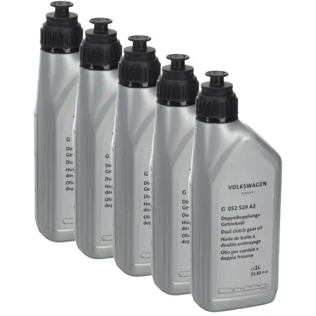 5L 5 Liter ORIGINAL VW Automatikgetriebe&ouml;l Doppelkupplungsgetriebe&ouml;l DSG 0b5 G052529A2