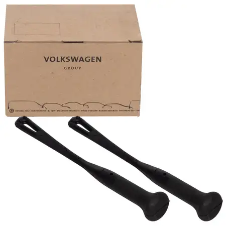 2x ORIGINAL VW Zugstange klappbare R&uuml;ckenlehne R&uuml;ckbank Golf 3 Polo 6N 1H088568301C