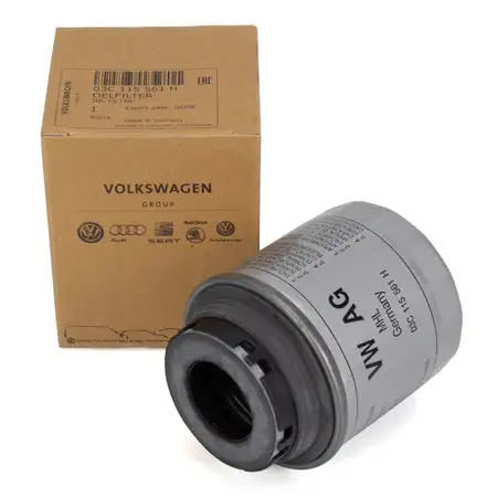 ORIGINAL VW AUDI &Ouml;lfilter Golf 6 Passat B6 B7 A3 Leon 2 Octavia 2 1.2/1.4 TSI 03C115561H