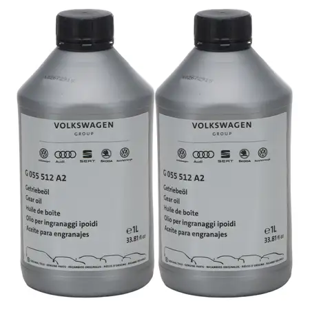 2L 2 Liter ORIGINAL VW AUDI Schaltgetriebe&ouml;l Getriebe&ouml;l DSG DQ200 G055512A2
