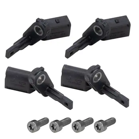 4x ABS Sensor Raddrehzahl f&uuml;r VW T6 T7 Touareg 7L AUDI Q7 4LB Elroq Enyaq vorne + hinten