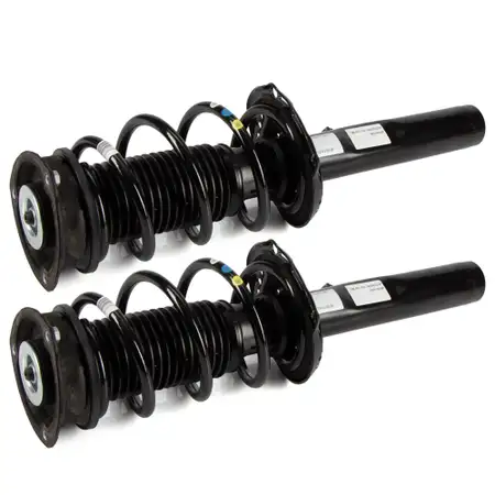 2x Sto&szlig;d&auml;mpfer + Domlager + Staubschutz + Feder f&uuml;r VW Tiguan ab 11.2017 vorne 5QF413031BM