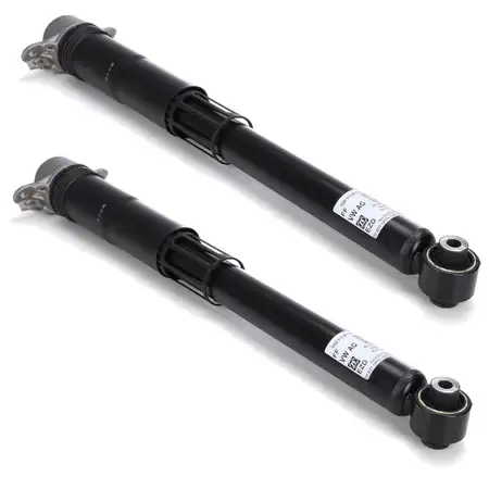 2x Shock Absorbers + Dust Covers + Strut Mounts for VW Passat B8, B9, Superb 3, 4 (Rear) 3Q0513049HE