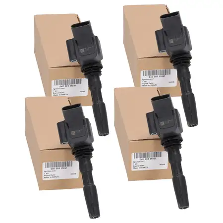4x Z&uuml;ndspule f&uuml;r VW Golf 7 8 Passat Polo Sharan Tiguan Touran 1.2/1.4 TSI/GTE 04E905110M