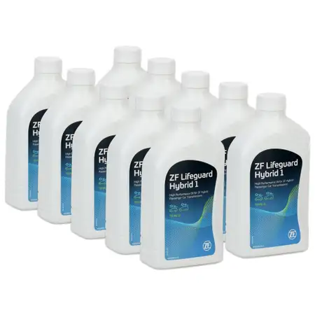 10L 10 Liter ZF PARTS Getriebe&ouml;l Automatikgetriebe&ouml;l LifeGuard Hybrid 1