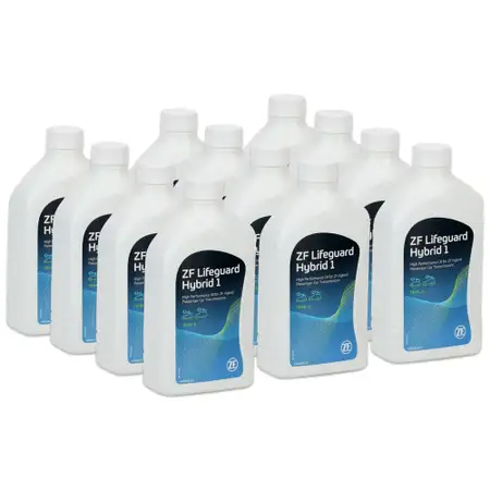 12L 12 Liter ZF PARTS Getriebe&ouml;l Automatikgetriebe&ouml;l LifeGuard Hybrid 1