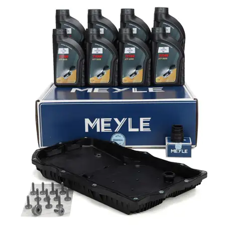 MEYLE &Ouml;lwechsel Satz Automatik + 8L FUCHS Getriebe&ouml;l f&uuml;r ALFA IVECO JEEP LANCIA 8HP45/70
