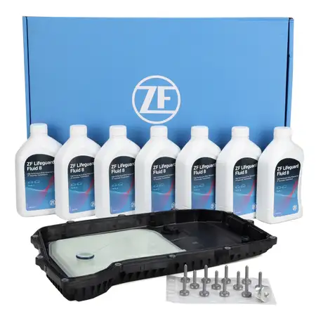 ZF &Ouml;lwanne 8-Gang Automatikgetriebe + 7L Getriebe&ouml;l f&uuml;r AUDI A4 A5 A6 A7 Cayenne Touareg