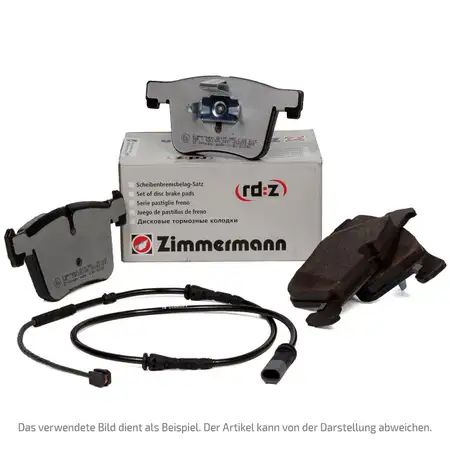 ZIMMERMANN Brake Pads rd:z + Sensor for PORSCHE 944 2.5 Turbo, 3.0 S2, 968 (front / rear)
