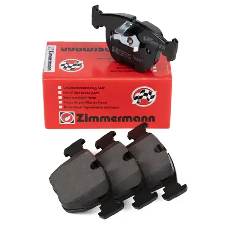ZIMMERMANN Bremsbel&auml;ge BMW 5er E34 540i V8 E39 530i-M5 530d E38 740i X3 E83 X5 E53 vorne