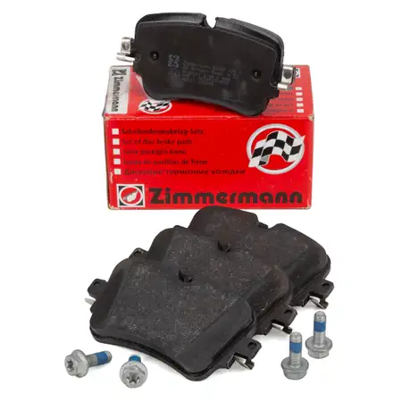 ZIMMERMANN Bremsbel&auml;ge f&uuml;r AUDI Q7 4MB 2.0/3.0 TFSI + 3.0 TDI + SQ7 TDI hinten