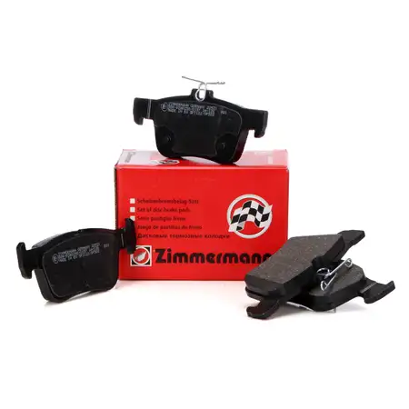 ZIMMERMANN 22531.160.1 Bremsbel&auml;ge f&uuml;r FORD Galaxy S-Max 17 Zoll Kuga 2 Mondeo 5 hinten