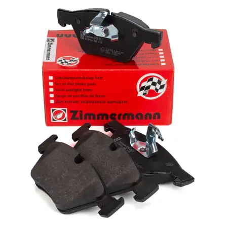 ZIMMERMANN Bremsbel&auml;ge f&uuml;r BMW 5er E60 E61 520-525i 520/525d mit Schaltgetriebe vorne