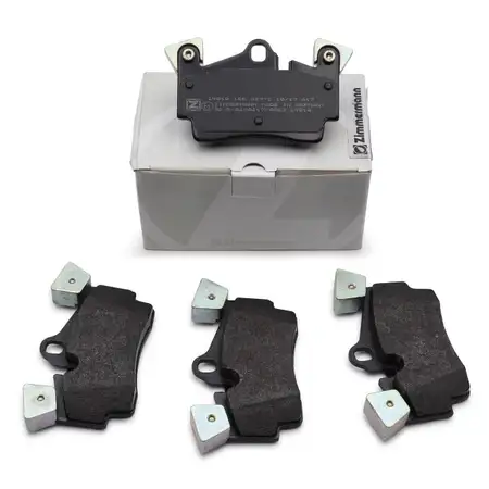 ZIMMERMANN pb:z Bremsbel&auml;ge f&uuml;r AUDI Q7 (4LB) 2EA PORSCHE Cayenne (9PA) 1KU/E81 hinten