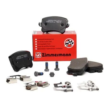 ZIMMERMANN Bremsbel&auml;ge f&uuml;r AUDI A6 Q3 SEAT Alhambra VW PASSAT Sharan Tiguan hinten