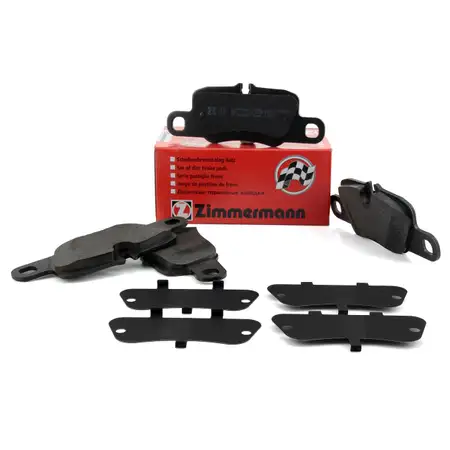 ZIMMERMANN Bremsbel&auml;ge f&uuml;r PORSCHE 911 (991) 3.0 3.4 3.8 Panamera (970 971) hinten