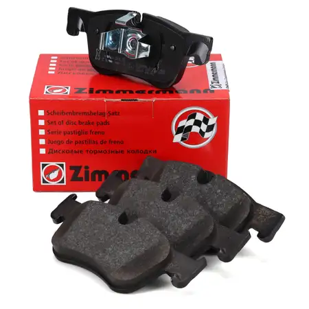 ZIMMERMANN Brake Pads for CITROEN C4 3/Picasso 2/Spacetourer with 283mm front rotors