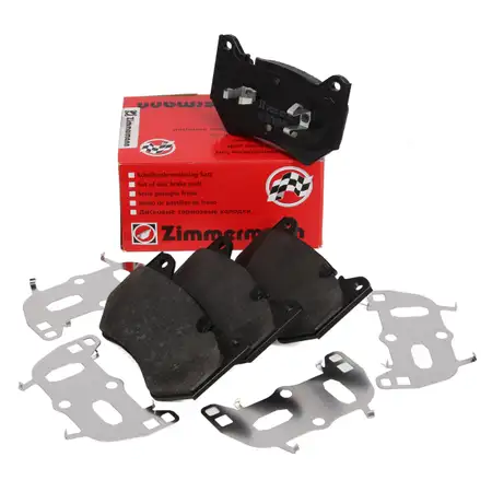 ZIMMERMANN Bremsbel&auml;ge Bremsbelagsatz f&uuml;r AUDI Q5 FY Pr-1LG/1LK vorne 80A698151B