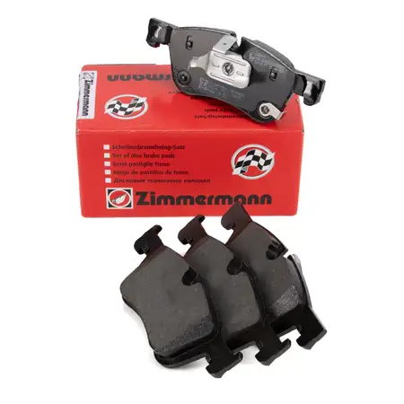 ZIMMERMANN Bremsbel&auml;ge f&uuml;r MERCEDES Citan NISSAN Qashqai 3 Townstar RENAULT Austral vorne