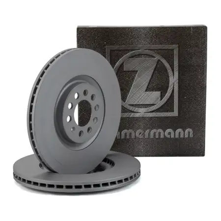 ZIMMERMANN Brake Disc Set for AUDI A3 8L, SEAT, SKODA, VW Golf 4, Polo 9N (Front)