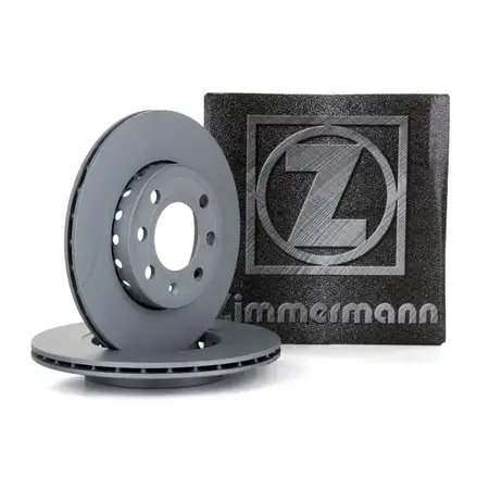 ZIMMERMANN Brake Disc Set for AUDI A2 8Z0 1.2 TDI and VW Lupo 1.2 TDI 3L (front)