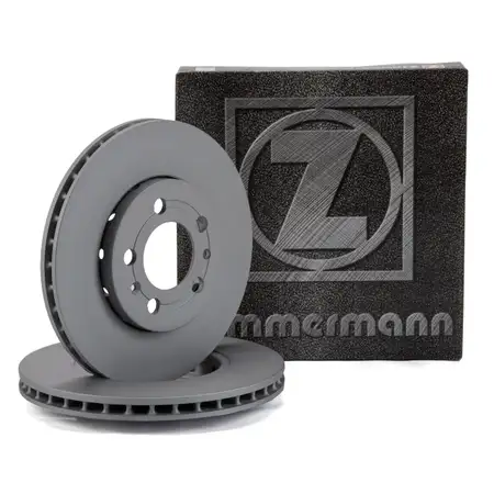 ZIMMERMANN Brake Disc Set for AUDI A2 8Z0 PR-T1Q/TOU/T94 (Front) 8Z0615301B