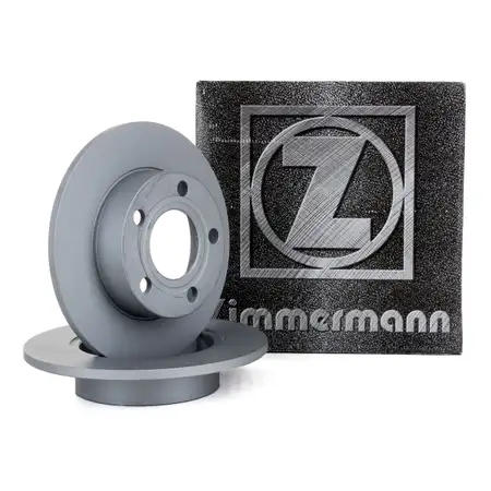 ZIMMERMANN Bremsscheiben Satz f&uuml;r VW Passat 3B3 3B5 3B6 AUDI A4 B5 Allrad hinten