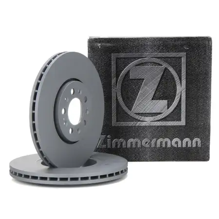 ZIMMERMANN Bremsscheiben Satz f&uuml;r AUDI A1 8X A3 8L SEAT SKODA VW Golf 4 vorne