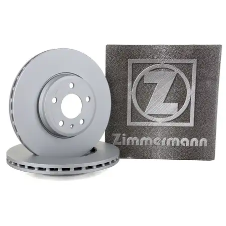 ZIMMERMANN Brake Disc Set for AUDI A4 B8 B9 A5 8T 8F F5 (Front) 8W0615301T