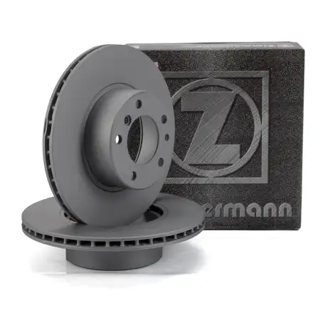 ZIMMERMANN Bremsscheiben Satz f&uuml;r BMW 5er E34 525i 530i 535i 7er E32 730i vorne