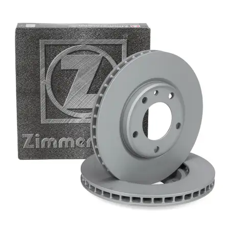 ZIMMERMANN Bremsscheiben Satz f&uuml;r BMW 3er E30 M3 2.3 EVO I 2.3 EVO II 2.5 vorne