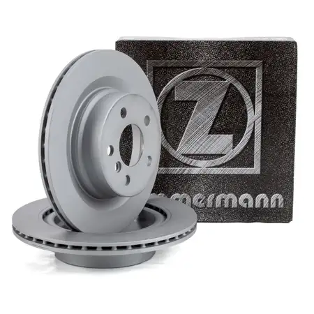 ZIMMERMANN Bremsscheiben Satz f&uuml;r BMW 3er G20 G21 4er G22 G23 G26 hinten 34206877213