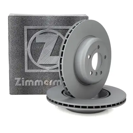 ZIMMERMANN Brake Disc Set for BMW 3 Series F30, F31, F34 and 4 Series F32, F33 with M Sport rear brakes