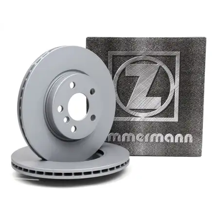 ZIMMERMANN Brake Disc Set for BMW 2 Series F45, F46; MINI F55, F56, F57, F54 (Front)