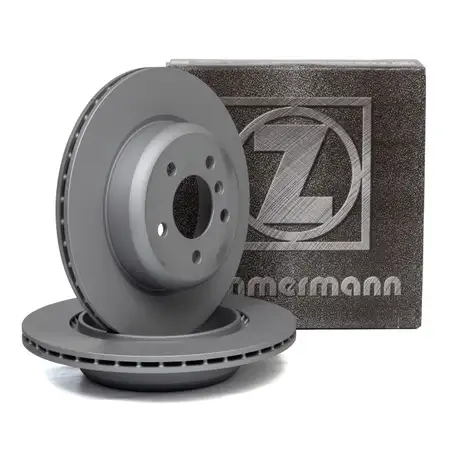 ZIMMERMANN Bremsscheiben Satz f&uuml;r BMW 5er F10 F11 520-530i 518-525d hinten