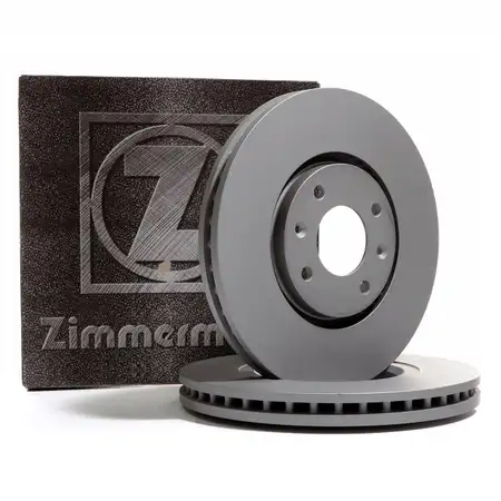 ZIMMERMANN Brake Disc Set for CITROEN C5 1 2 Xantia X1 X2 3.0 V6 2.0/2.2 HDi (Front)