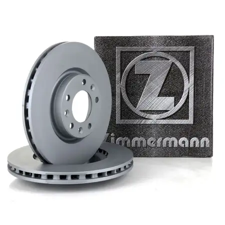 ZIMMERMANN Brake Disc Set for Citro&euml;n C4 Picasso II / Grand Picasso II (Front)