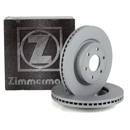 ZIMMERMANN Bremsscheiben Satz f&uuml;r NISSAN NP300/Navara RENAULT Alaskan vorne