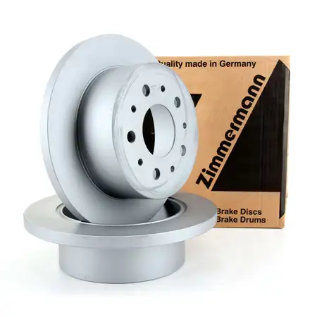 ZIMMERMANN Brake Disc Set for CITROEN Jumper, FIAT Ducato, and PEUGEOT Boxer (15-inch rear)
