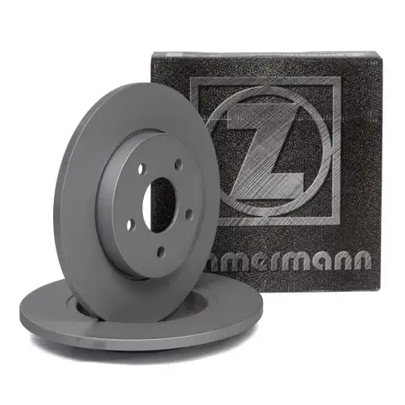 ZIMMERMANN Brake Disc Set for FORD Mondeo 3 and JAGUAR X-Type X400 (Rear)