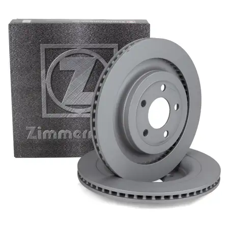 ZIMMERMANN Bremsscheiben Satz f&uuml;r FORD Mustang MK6 2.3 EcoBoost 5.0 V8 hinten 2080717