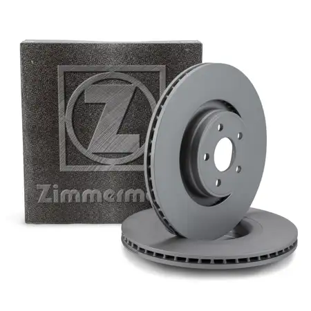 ZIMMERMANN Brake Discs for FORD FOCUS III 2.0 ST / TDCi ST (model year 2015 and later) &ndash; front