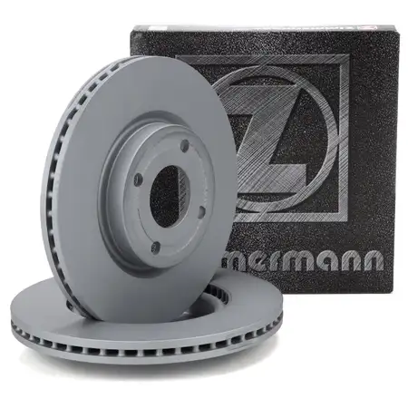 ZIMMERMANN Bremsscheiben Satz f&uuml;r FORD Fiesta 7 MK7 1.5 ST EcoBoost 200 PS vorne 2272661