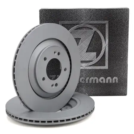 ZIMMERMANN Bremsscheiben Satz f&uuml;r HYUNDAI i30 N i30N PD 19'' Kona N OS hinten 58411S0500