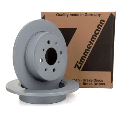 ZIMMERMANN Bremsscheiben f&uuml;r Honda Civic 6 1.5/1.6 16V 7 1.4 1.6 1.7CTDi hinten