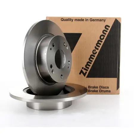 ZIMMERMANN Bremsscheiben f&uuml;r Honda Accord VII 2.0 2.4/Vtec 2.2 i-CTDi hinten