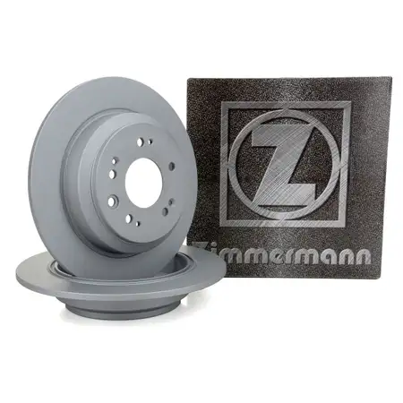 ZIMMERMANN Bremsscheiben f&uuml;r Honda Accord VIII 2.0 2.4i Vollautomatik hinten