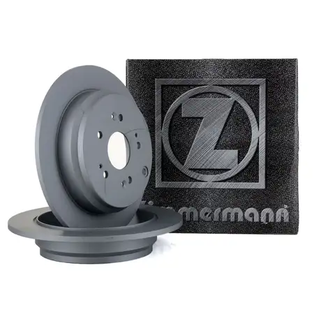 ZIMMERMANN Brake Discs for Honda CR-V III IV (RE) 2.0/2.4iAWD 2.2D 4WD (Rear)
